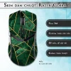 Skin dán chuột Razer Cobra Pro mẫu đá xanh xếp chéo Skin dán chuột Razer Cobra Pro mẫu đá xanh xếp chéo