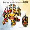 Skin dán chuột Logitech G402 mẫu B.Duck scu062 Skin dán chuột Logitech G402 mẫu B.Duck scu062