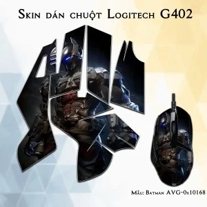 Skin dán chuột Logitech G402 mẫu Batman avg10168
