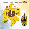 Skin dán chuột Logitech G402 mẫu Brown và Cony atk114 Skin dán chuột Logitech G402 mẫu Brown và Cony atk114