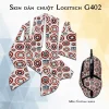 Skin dán chuột Logitech G402 mẫu Captain shield