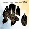 Skin dán chuột Logitech G402 mẫu Cá chép hóa rồng CHR010 Skin dán chuột Logitech G402 mẫu Cá chép hóa rồng CHR010
