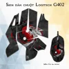 Skin dán chuột Logitech G402 mẫu Cá âm dương Skin dán chuột Logitech G402 mẫu Cá âm dương