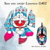Skin dán chuột Logitech G402 mẫu Doremon Dor043 Skin dán chuột Logitech G402 mẫu Doremon Dor043