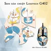 Skin dán chuột Logitech G402 mẫu Doremon Dor049 Skin dán chuột Logitech G402 mẫu Doremon Dor049