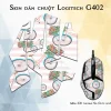 Skin dán chuột Logitech G402 mẫu Dễ thương So Cute scu042