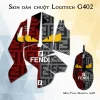 Skin dán chuột Logitech G402 mẫu Fendi Monster fen01 Skin dán chuột Logitech G402 mẫu Fendi Monster fen01