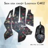 Skin dán chuột Logitech G402 mẫu Hoa văn hov006 Skin dán chuột Logitech G402 mẫu Hoa văn hov006