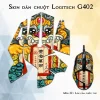 Skin dán chuột Logitech G402 mẫu Kỳ Lân cầm chiếu thư