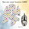 Skin dán chuột Logitech G402 mẫu LV 13 Skin dán chuột Logitech G402 mẫu LV 13