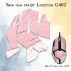 Skin dán chuột Logitech G402 mẫu LV hồng trắng lv021 Skin dán chuột Logitech G402 mẫu LV hồng trắng lv021