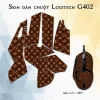 Skin dán chuột Logitech G402 mẫu LV lv005 Skin dán chuột Logitech G402 mẫu LV lv005
