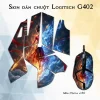 Skin dán chuột Logitech G402 mẫu Natra nt36 Skin dán chuột Logitech G402 mẫu Natra nt36