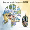 Skin dán chuột Logitech G402 mẫu Natra và Ngao Bính Socute nt05