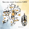 Skin dán chuột Logitech G402 mẫu Vịt duck Skin dán chuột Logitech G402 mẫu Vịt duck