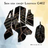 Skin dán chuột Logitech G402 mẫu đá đen xếp lẫn Skin dán chuột Logitech G402 mẫu đá đen xếp lẫn