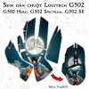 Skin dán chuột Logitech G502 mẫu 7vnr015 Skin dán chuột Logitech G502 mẫu 7vnr015