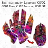 Skin dán chuột Logitech G502 mẫu Aesthetic Trippy Skin dán chuột Logitech G502 mẫu Aesthetic Trippy