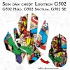 Skin dán chuột Logitech G502 mẫu Avenger comic Skin dán chuột Logitech G502 mẫu Avenger comic