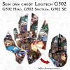 Skin dán chuột Logitech G502 mẫu Avenger infwar