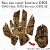 Skin dán chuột Logitech G502 mẫu Bông Hồng Vàng lsm007 Skin dán chuột Logitech G502 mẫu Bông Hồng Vàng lsm007