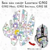 Skin dán chuột Logitech G502 mẫu chim cánh cụt Skin dán chuột Logitech G502 mẫu chim cánh cụt