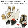 Skin dán chuột Logitech G502 mẫu chim hạc GSM092 Skin dán chuột Logitech G502 mẫu chim hạc GSM092