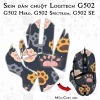 Skin dán chuột Logitech G502 mẫu Chân mèo Skin dán chuột Logitech G502 mẫu Chân mèo