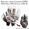 Skin dán chuột Logitech G502 mẫu Chép trắng lội dòng CHR022 Skin dán chuột Logitech G502 mẫu Chép trắng lội dòng CHR022