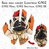 Skin dán chuột Logitech G502 mẫu Chó Bull Skin dán chuột Logitech G502 mẫu Chó Bull