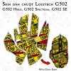 Skin dán chuột Logitech G502 mẫu Crime Scene Skin dán chuột Logitech G502 mẫu Crime Scene