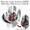 Skin dán chuột Logitech G502 mẫu Cá chép âm dương Skin dán chuột Logitech G502 mẫu Cá chép âm dương