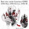 Skin dán chuột Logitech G502 mẫu Cá chép đen Skin dán chuột Logitech G502 mẫu Cá chép đen