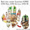 Skin dán chuột Logitech G502 mẫu Cơm tấm Sài Gòn Chib004