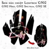 Skin dán chuột Logitech G502 mẫu Dope-Luffy