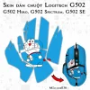Skin dán chuột Logitech G502 mẫu dor036 Skin dán chuột Logitech G502 mẫu dor036