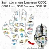 Skin dán chuột Logitech G502 mẫu Doremon Dor001