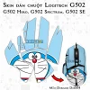Skin dán chuột Logitech G502 mẫu Doremon Dor004
