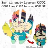 Skin dán chuột Logitech G502 mẫu Doremon Dor012 Skin dán chuột Logitech G502 mẫu Doremon Dor012
