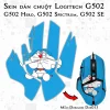 Skin dán chuột Logitech G502 mẫu Doremon Dor013 Skin dán chuột Logitech G502 mẫu Doremon Dor013