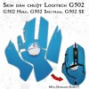 Skin dán chuột Logitech G502 mẫu Doremon Dor017 Skin dán chuột Logitech G502 mẫu Doremon Dor017