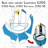 Skin dán chuột Logitech G502 mẫu Doremon Dor032 Skin dán chuột Logitech G502 mẫu Doremon Dor032