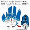Skin dán chuột Logitech G502 mẫu Doremon Dor038