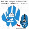 Skin dán chuột Logitech G502 mẫu Doremon Dor039 Skin dán chuột Logitech G502 mẫu Doremon Dor039