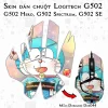 Skin dán chuột Logitech G502 mẫu Doremon Dor044 Skin dán chuột Logitech G502 mẫu Doremon Dor044