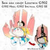 Skin dán chuột Logitech G502 mẫu Doremon Dor045 Skin dán chuột Logitech G502 mẫu Doremon Dor045