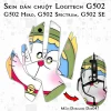 Skin dán chuột Logitech G502 mẫu Doremon Dor047 Skin dán chuột Logitech G502 mẫu Doremon Dor047