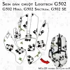 Skin dán chuột Logitech G502 mẫu Dễ thương So Cute scu003 Skin dán chuột Logitech G502 mẫu Dễ thương So Cute scu003
