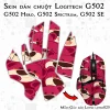 Skin dán chuột Logitech G502 mẫu Gấu dâu Lotso lotso025 Skin dán chuột Logitech G502 mẫu Gấu dâu Lotso lotso025