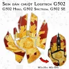 Skin dán chuột Logitech G502 mẫu Hoa Mẫu Đơn Skin dán chuột Logitech G502 mẫu Hoa Mẫu Đơn